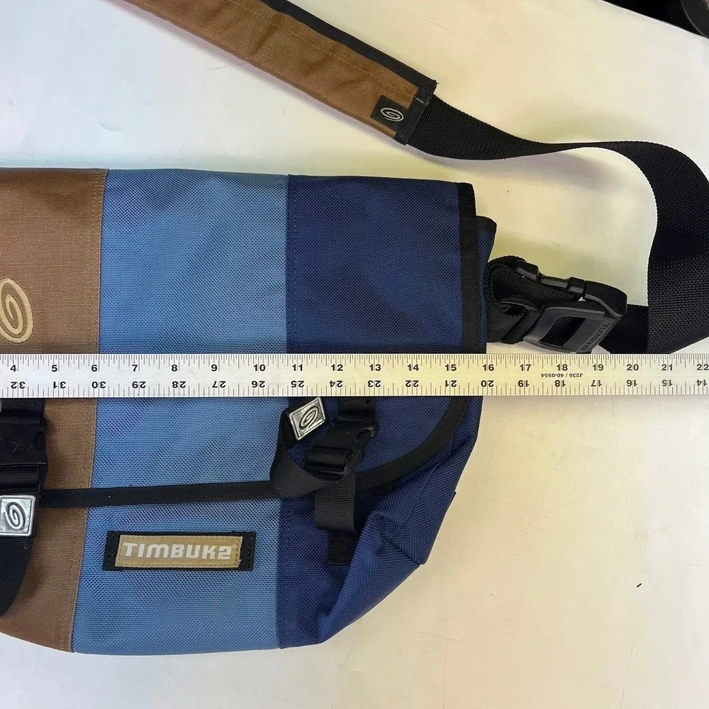Timbuk2 Classic Messenger Bag Colorblock Ballistic Nylon Crossbody S/M